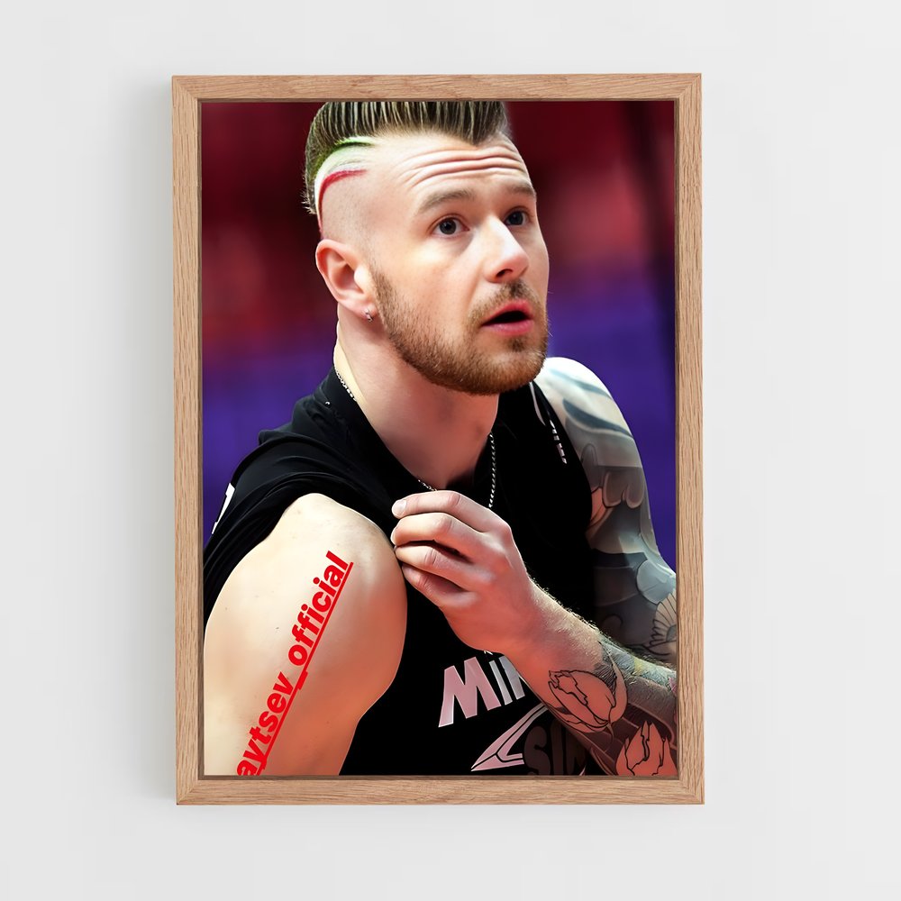 Poster Artiste Écorché – affiche Volleyball (vue 4)